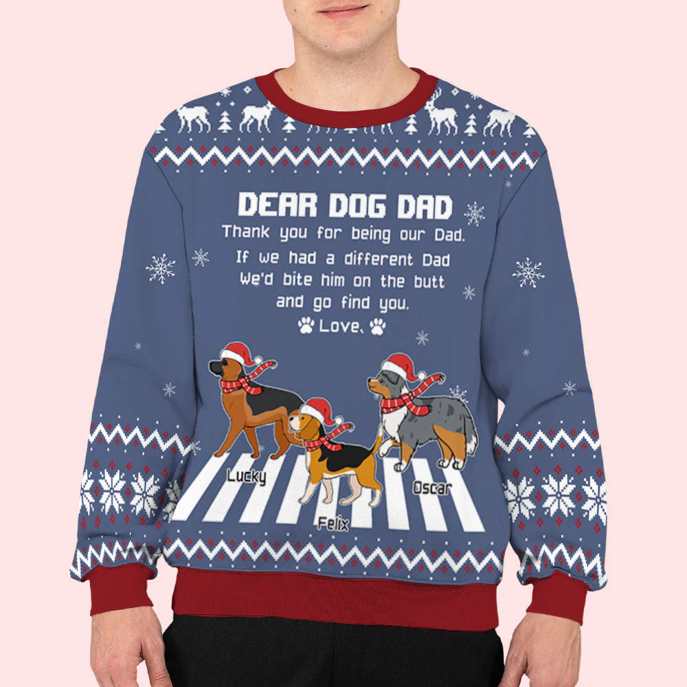 Thank You My Mom/Dad - Personalized Custom All-Over-Print Sweatshirt - Image 7