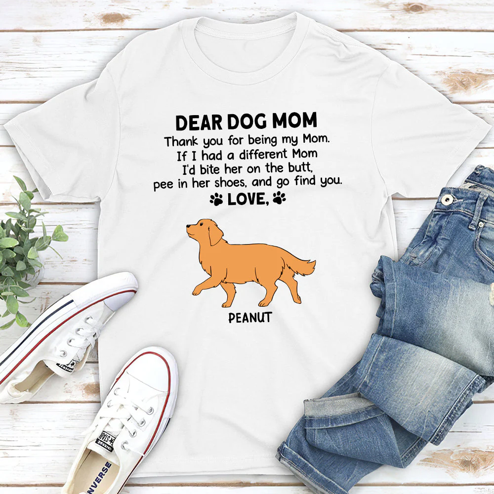 Thank You My Mom - Personalized Custom Unisex T-shirt - Image 2