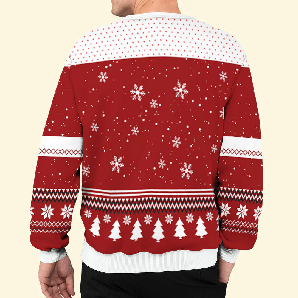 Thank You - Personalized Custom All-Over-Print Sweatshirt - Image 4