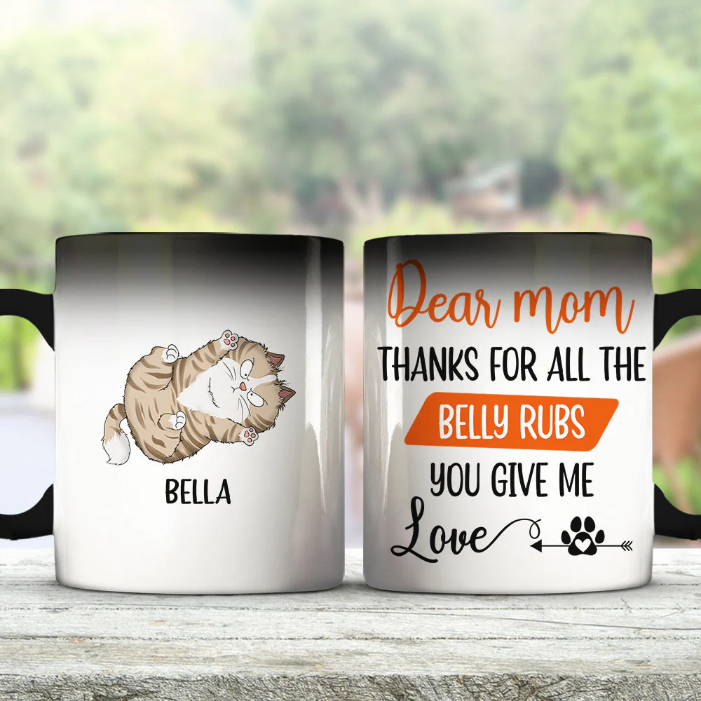 Thanks For All - Personalized Custom Color Changing Mug - Image 4