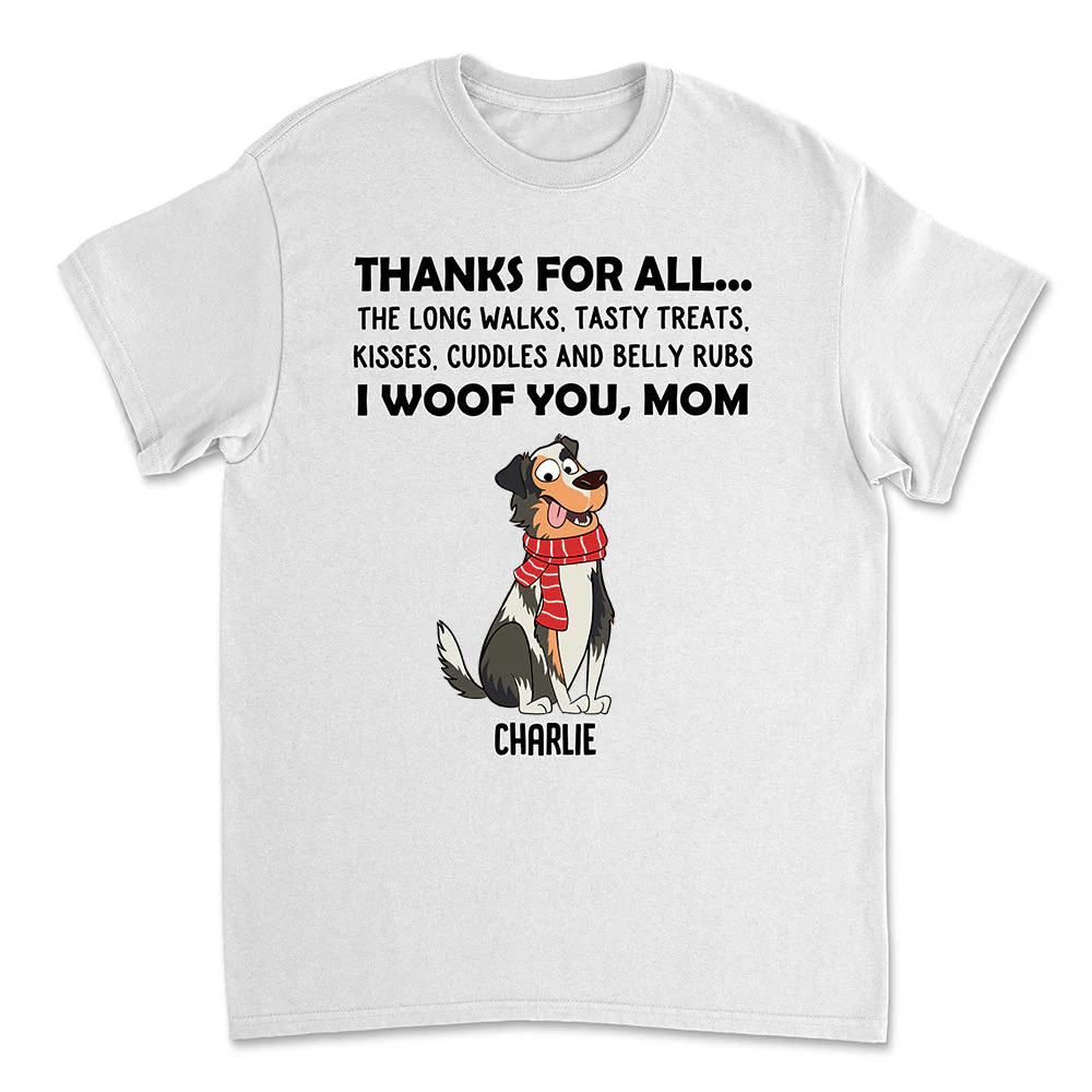 Thanks For All... - Personalized Custom Premium T-shirt
