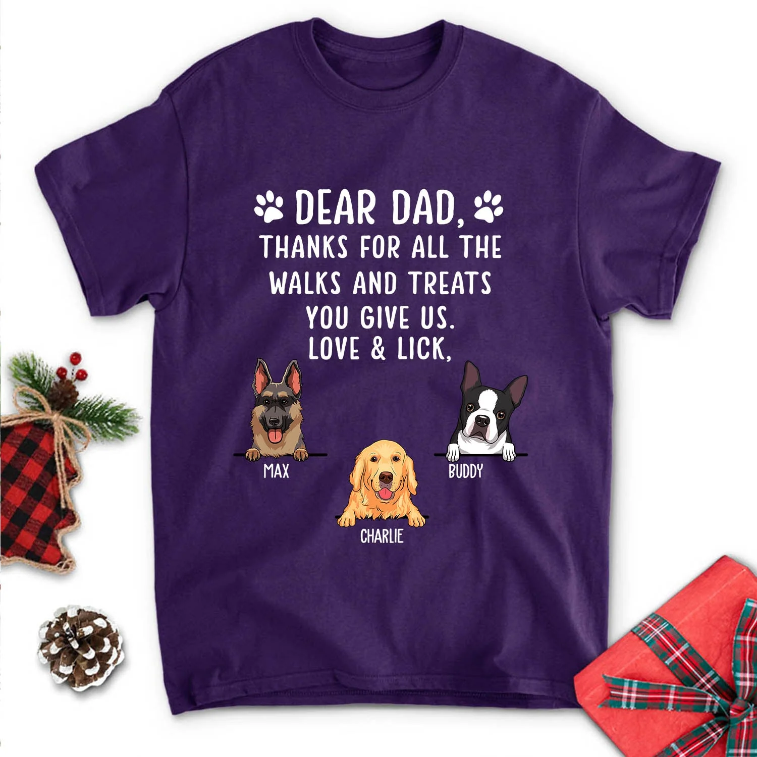 Thanks For All The Treats - Personalized Custom Premium T-shirt - Image 3