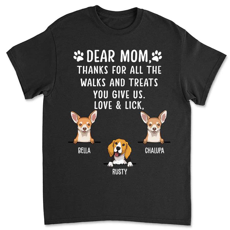 Thanks For All The Treats - Personalized Custom Unisex T-shirt