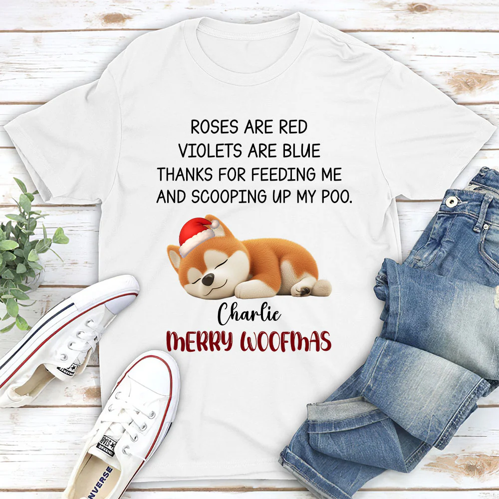Thanks For Being Here With Me - Personalized Custom Unisex T-shirt - Image 2
