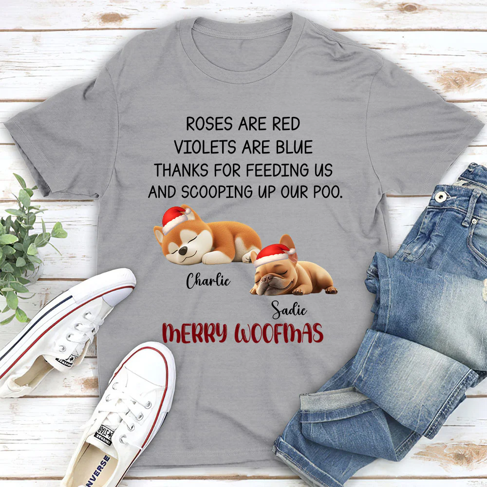 Thanks For Being Here With Me - Personalized Custom Unisex T-shirt - Image 3
