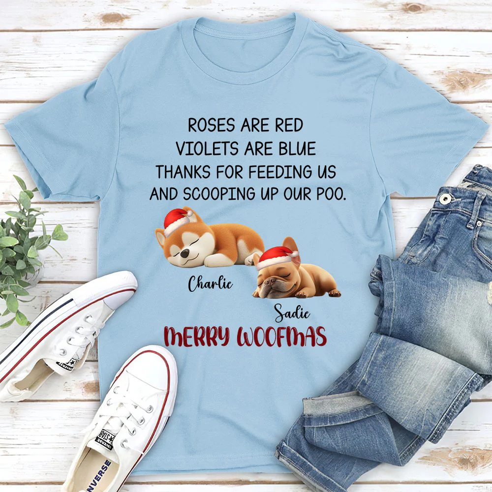 Thanks For Being Here With Me - Personalized Custom Unisex T-shirt - Image 4