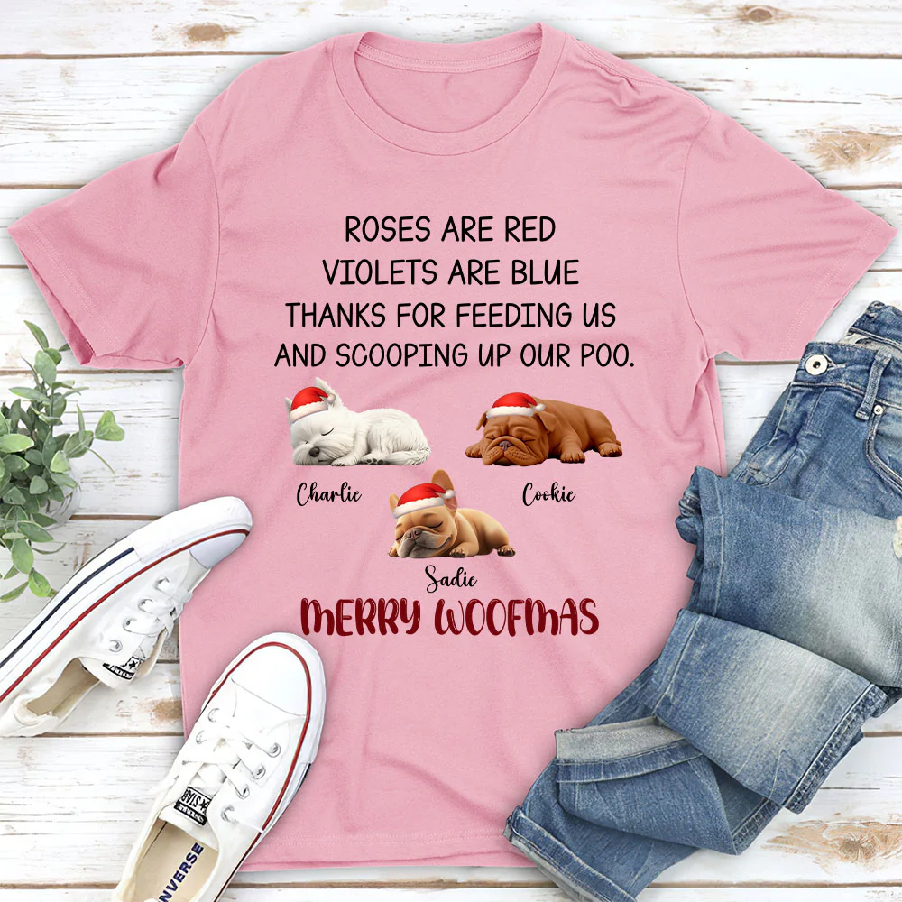 Thanks For Being Here With Me - Personalized Custom Unisex T-shirt - Image 5