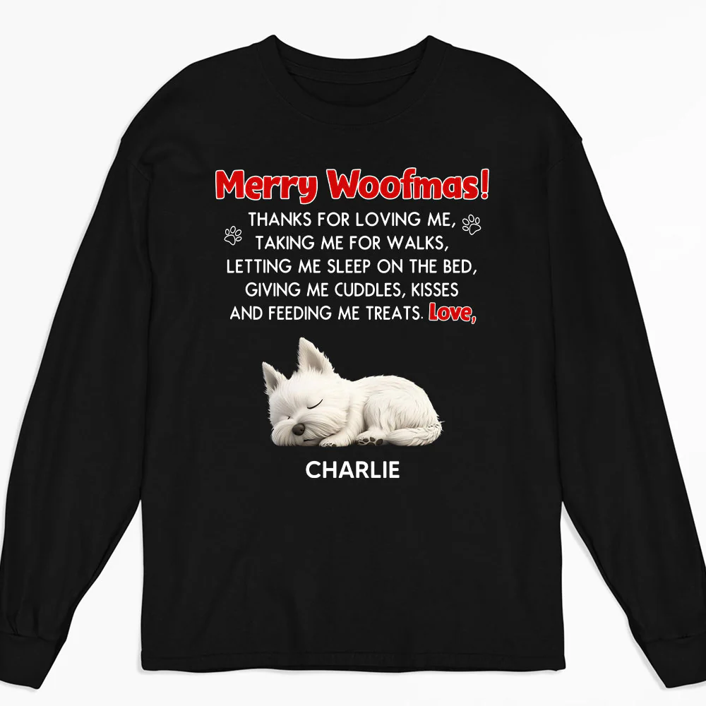 Thanks For Everything - Personalized Custom Long Sleeve