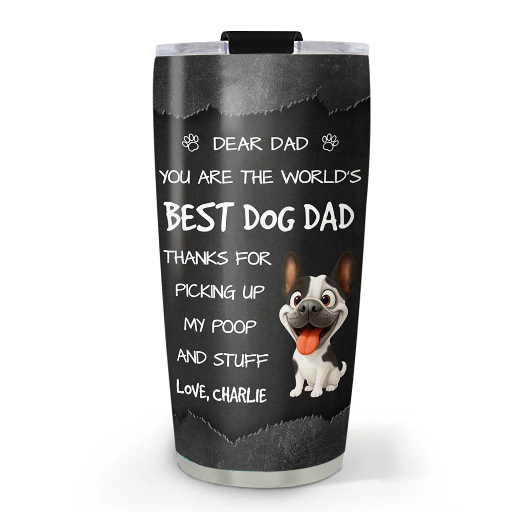 Thanks For Picking My Poop - Personalized Custom Tumbler