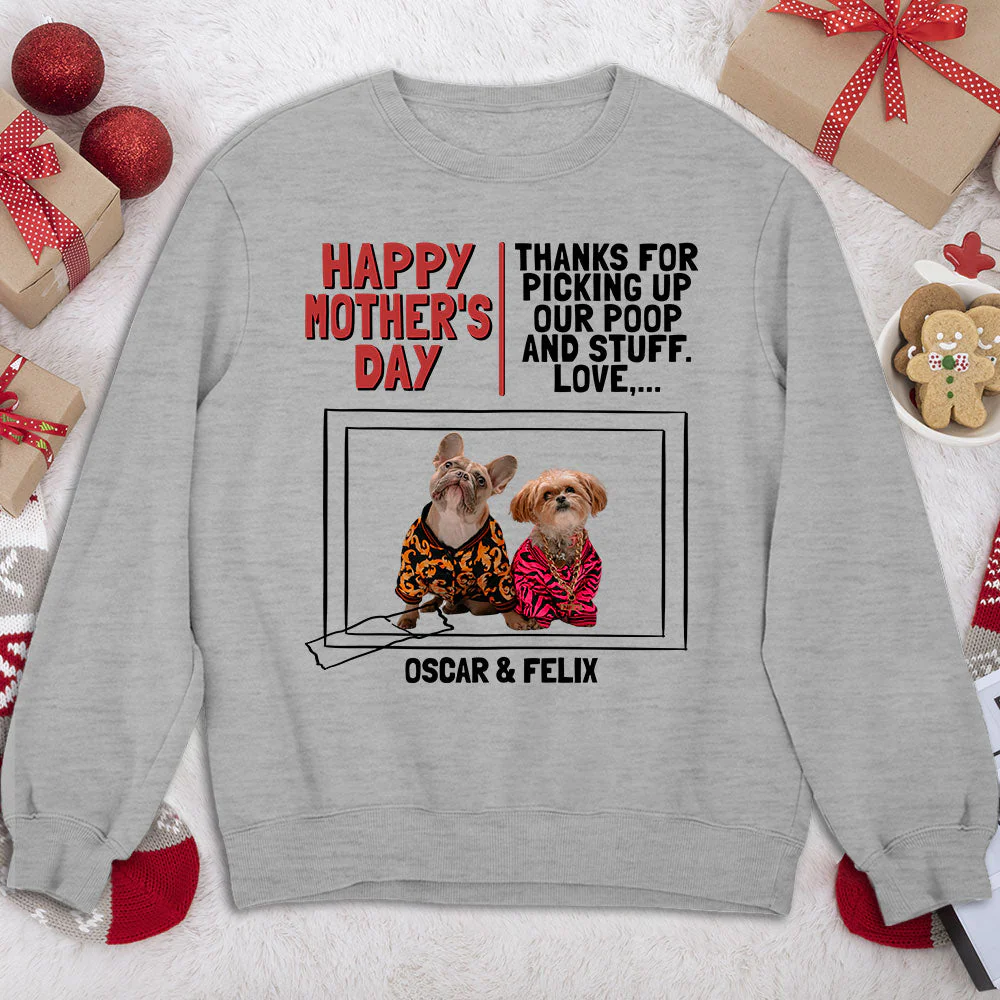 Thanks For Picking Up - Personalized Custom Sweatshirt - Image 3