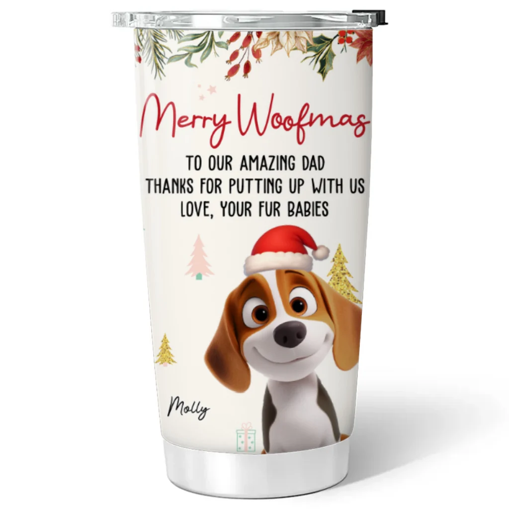 Thanks For Putting Up - Personalized Custom Tumbler - Image 5