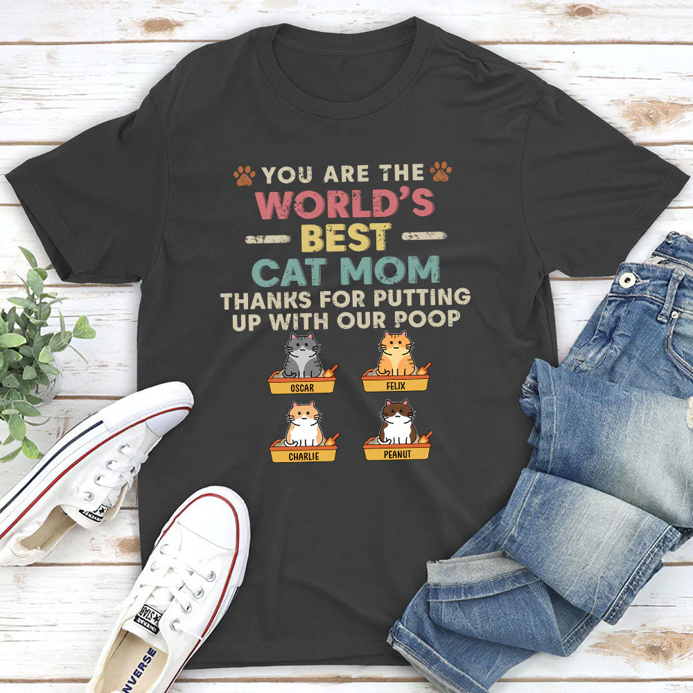 Thanks For Putting Up - Personalized Custom Unisex T-shirt - Image 4