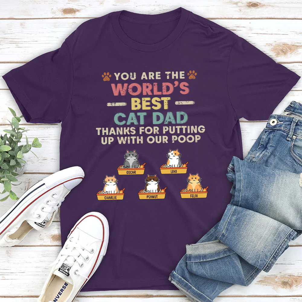 Thanks For Putting Up - Personalized Custom Unisex T-shirt - Image 5