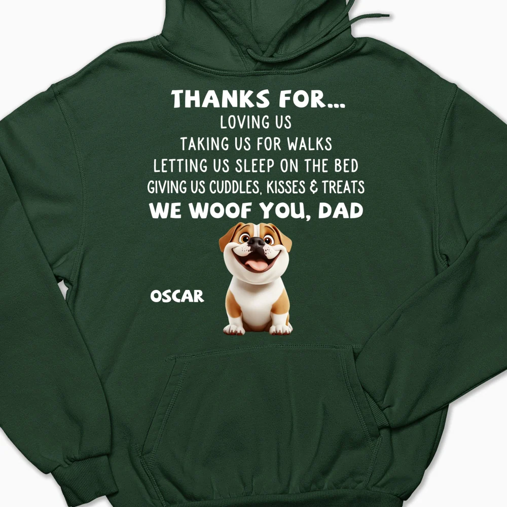 Thanks For Things You Do Cartoon - Personalized Custom Hoodie - Image 8
