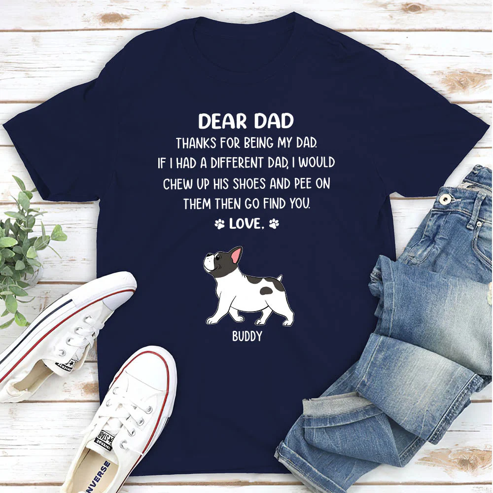 Thanks Mom - Personalized Custom Unisex T-shirt - Image 3