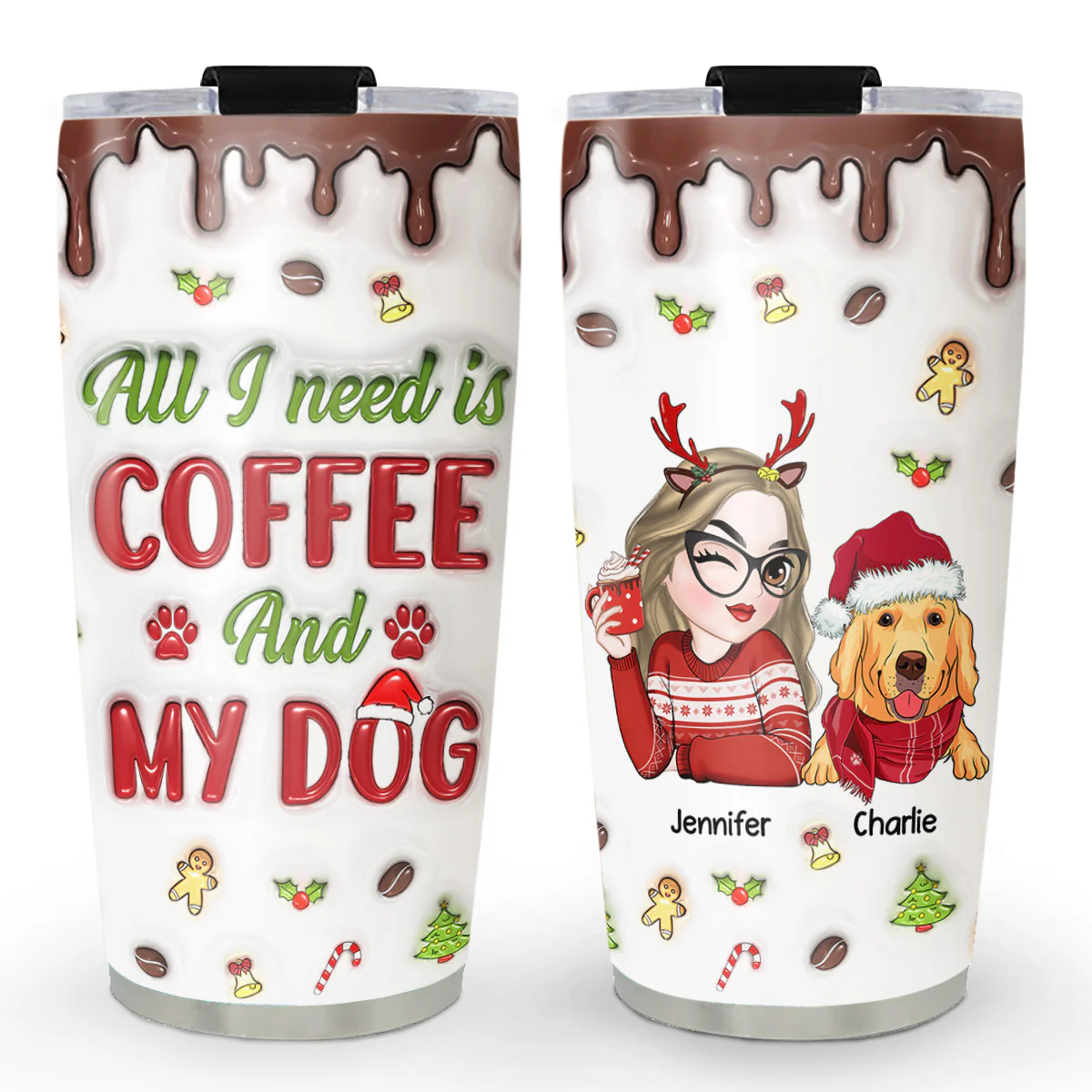 That All I Need - Personalized Custom 3D Inflated Tumbler