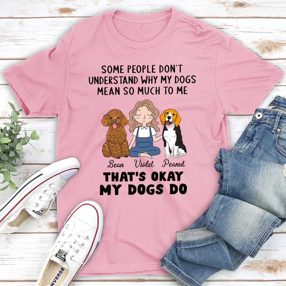 That's Okay - Personalized Custom Unisex T-shirt - Image 3