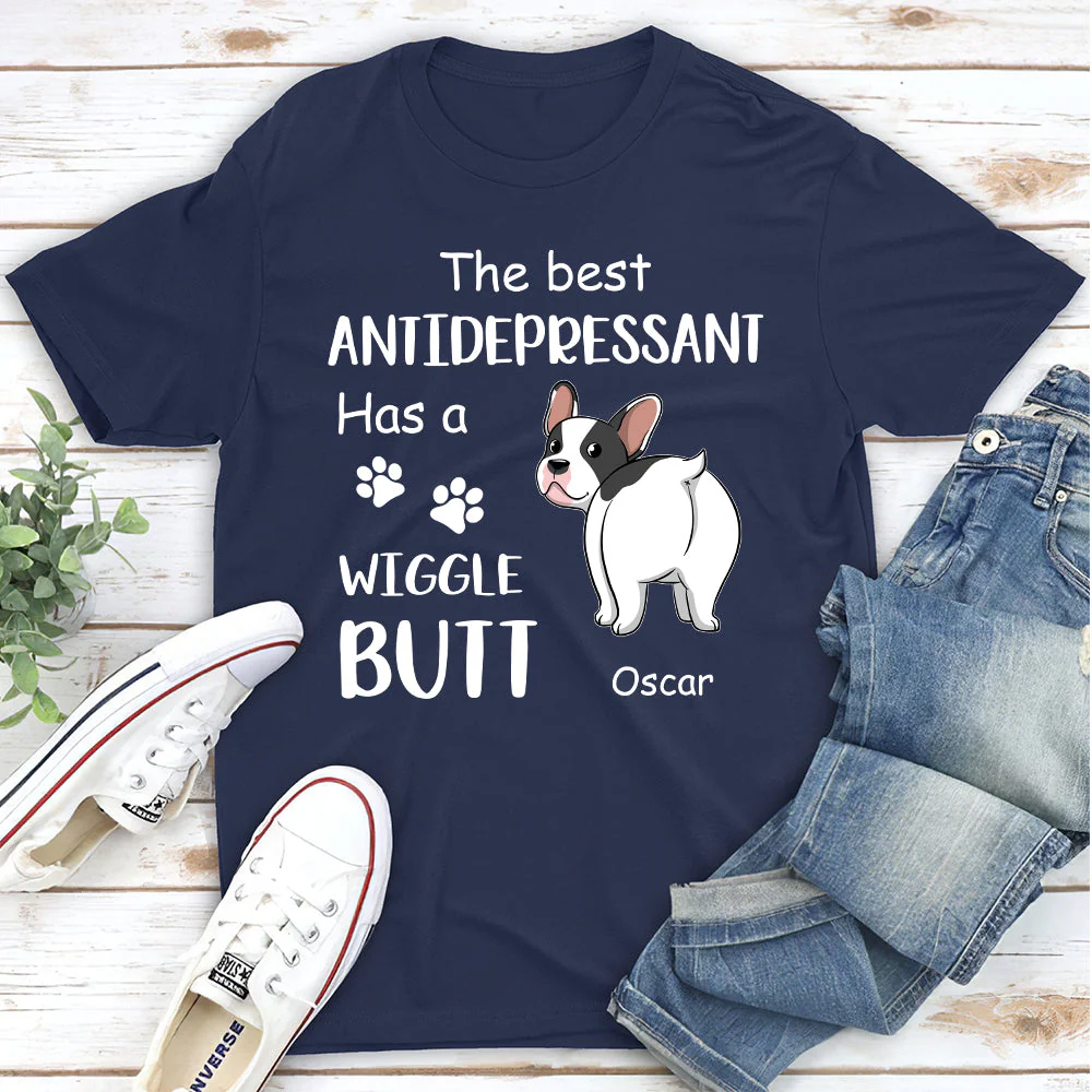 Best Antidepressant - Personalized Custom Unisex T-shirt - Image 3