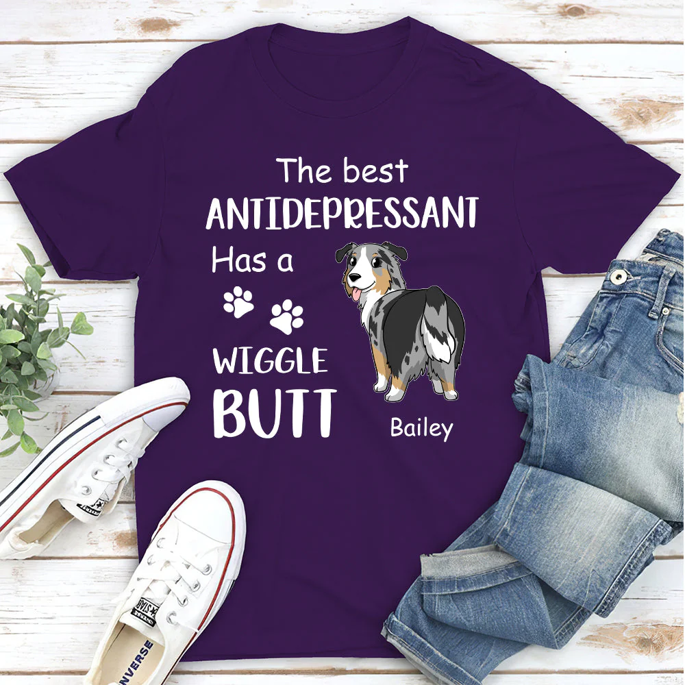 Best Antidepressant - Personalized Custom Unisex T-shirt - Image 4