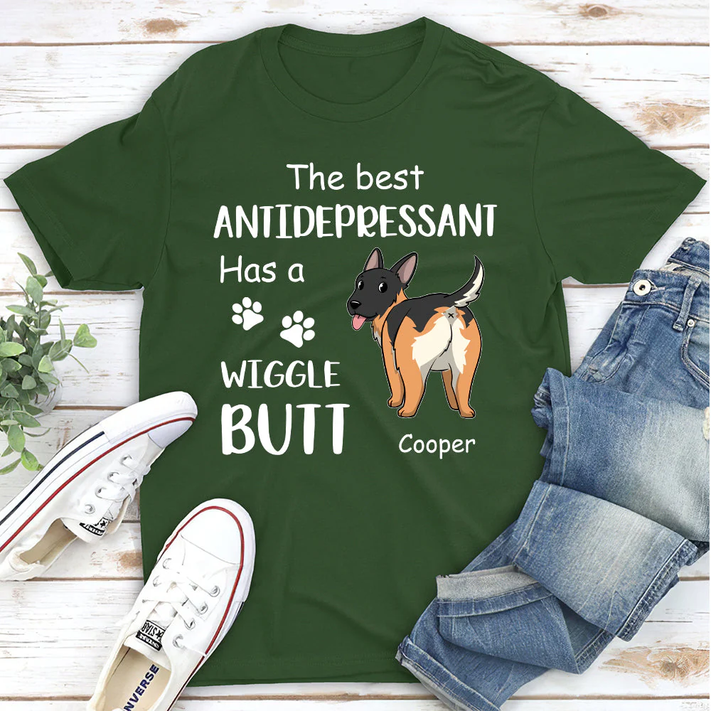 Best Antidepressant - Personalized Custom Unisex T-shirt - Image 5