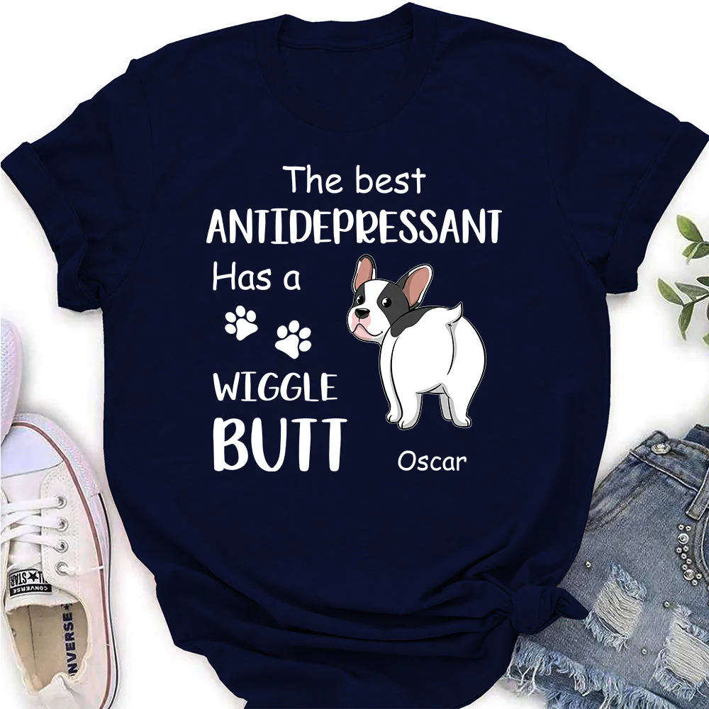 Best Antidepressant - Personalized Custom Women's T-shirt - Image 3