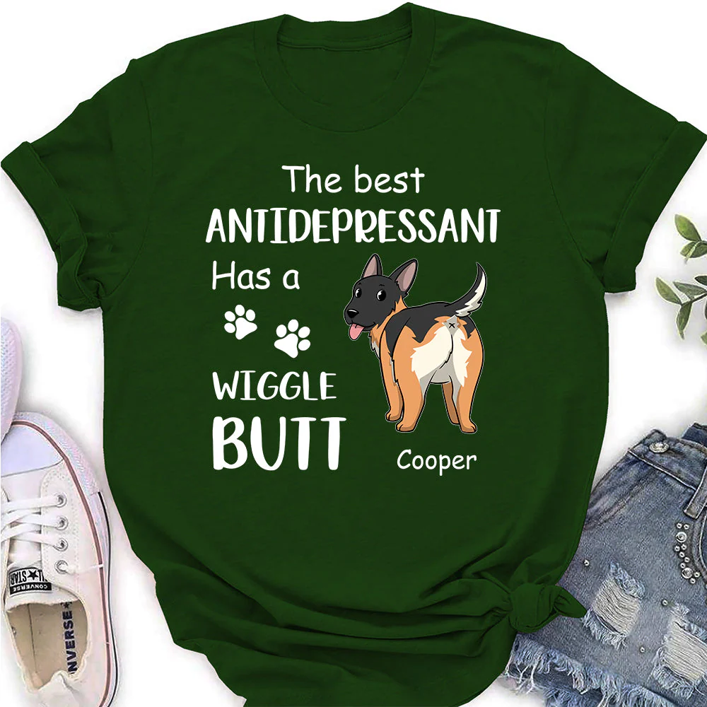 Best Antidepressant - Personalized Custom Women's T-shirt - Image 5