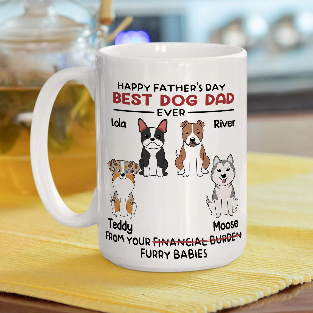 The Best Dog Ever Is Your Furry Baby - Personalized Custom Coffee Mug - Image 4