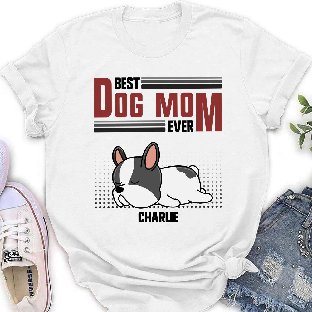 The Best Dog Ever - Personalized Custom Women's T-shirt - Image 2