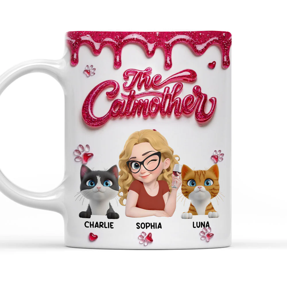 The Catmother - Personalized Custom Coffee Mug
