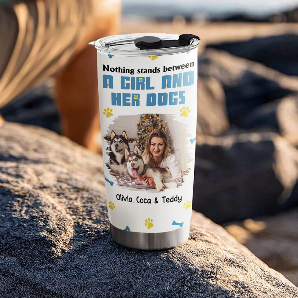 The Cutest Duo Photo - Personalized Custom Tumbler - Image 4