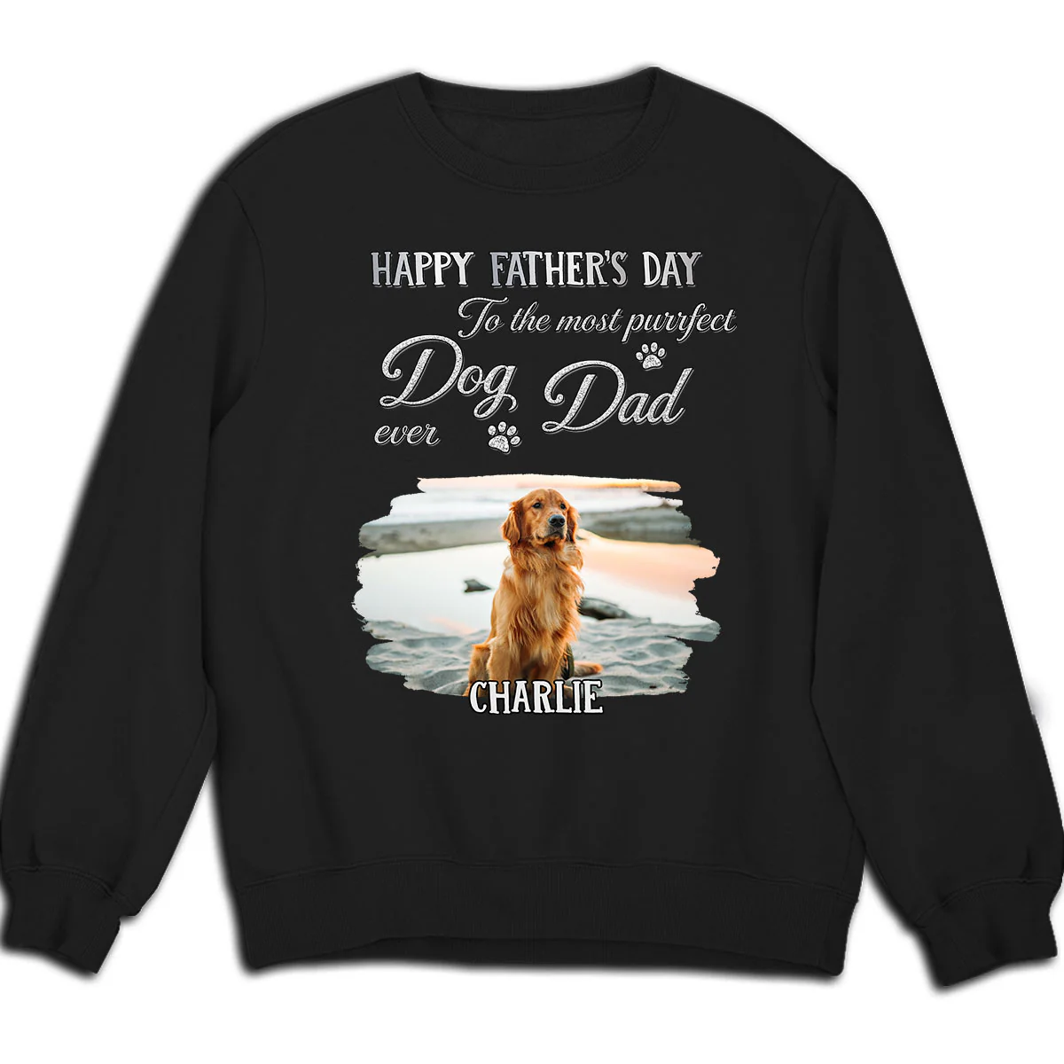The Dog Anyone Needs Especially Dad Photo - Personalized Custom 3D Effect Shirt - Image 5