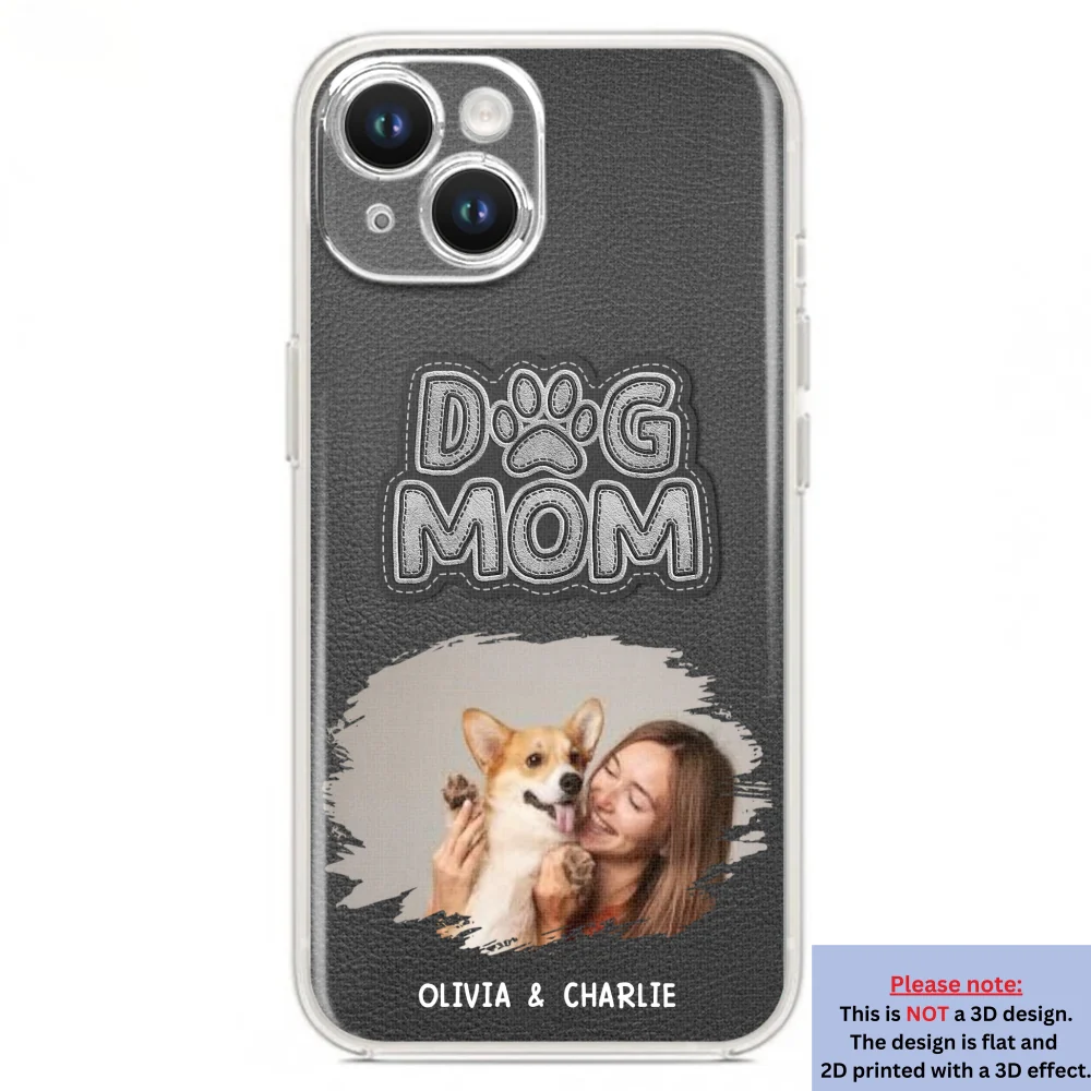 The Dog Mom Photo - Personalized Custom 3D Effect Phone Case - Image 12