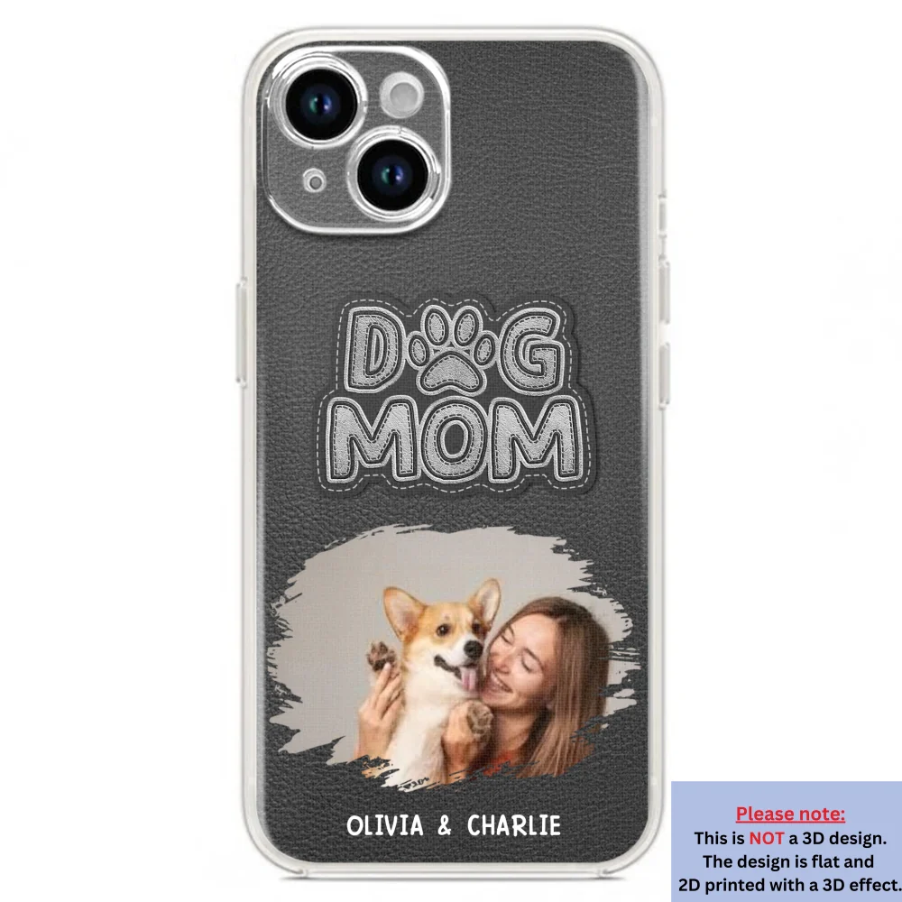 The Dog Mom Photo - Personalized Custom 3D Effect Phone Case - Image 13
