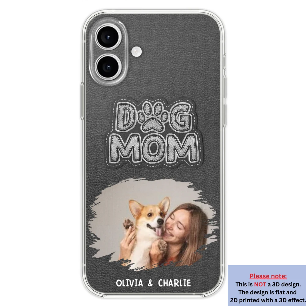 The Dog Mom Photo - Personalized Custom 3D Effect Phone Case - Image 24