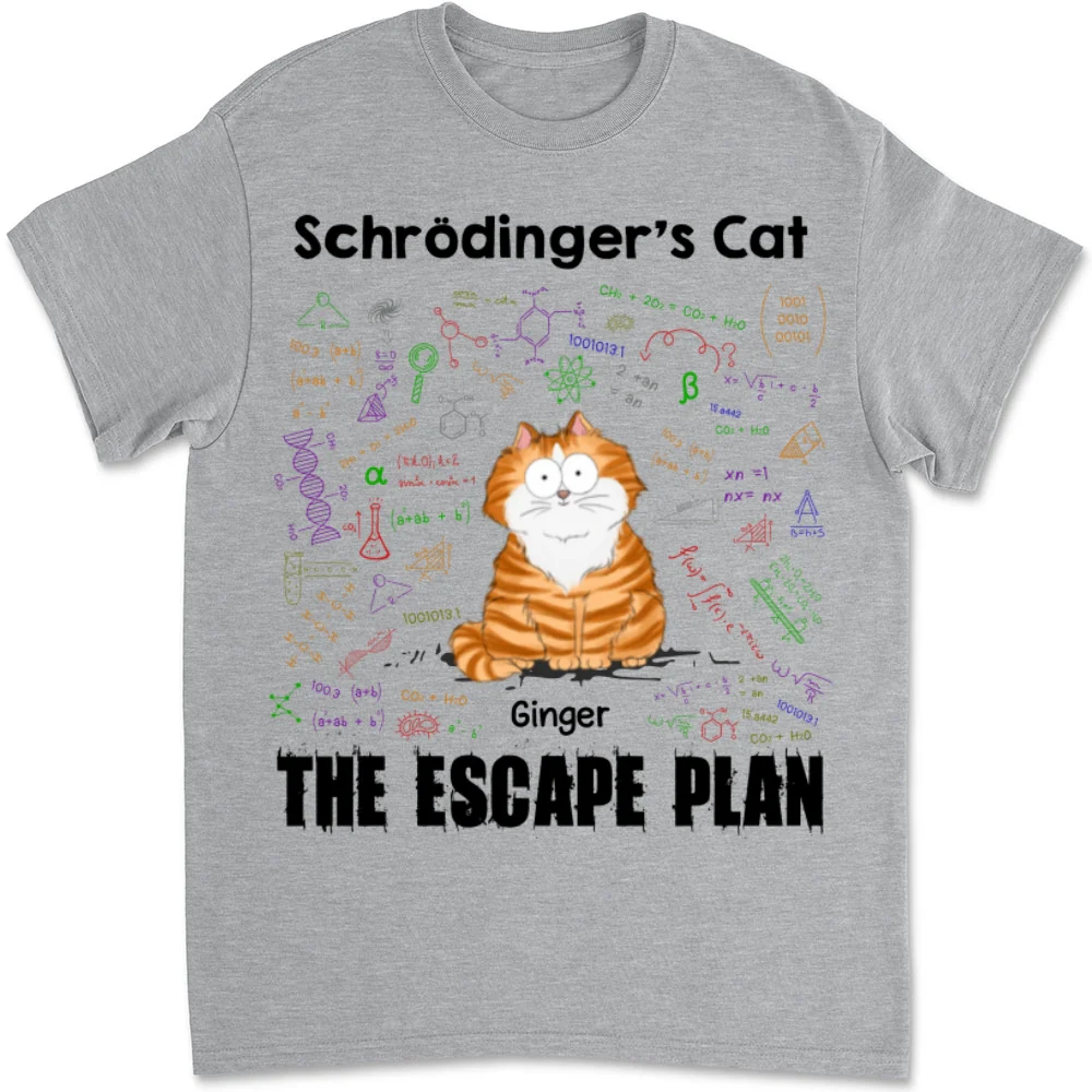 The Escape Plan - Personalized Custom Unisex T-shirt - Image 6