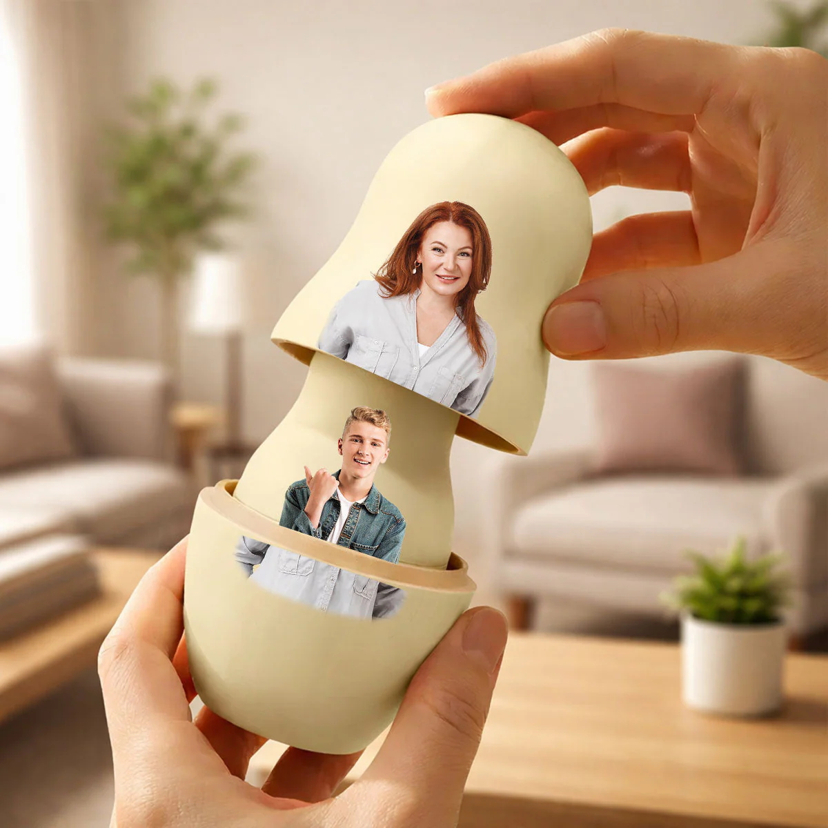 The Family - Personalized Custom Nesting Doll - Image 2