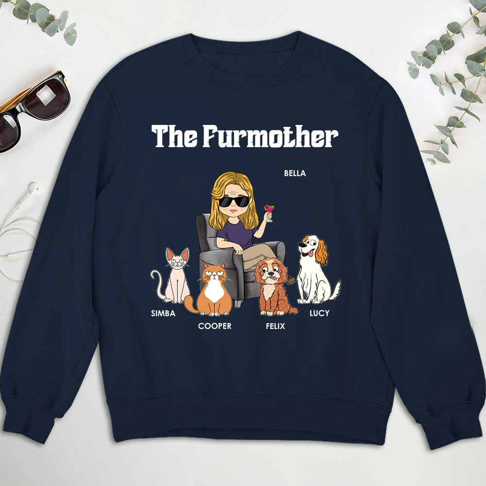 The Furparents - Personalized Custom Sweatshirt - Image 3