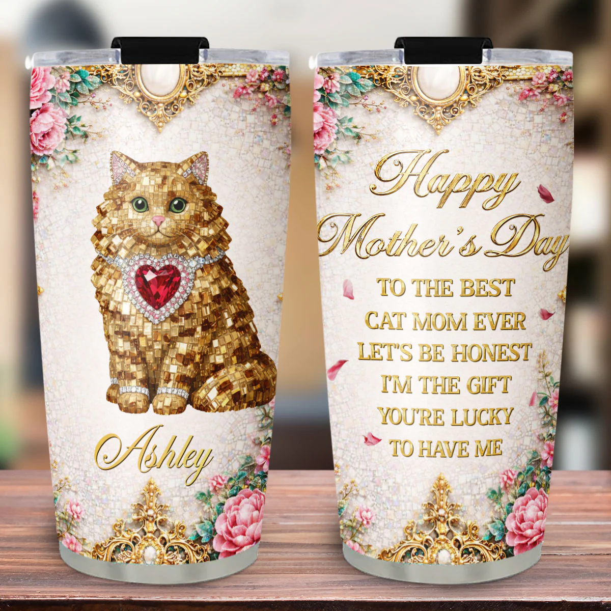 The Gift You Need - Personalized Custom 3D Effect Tumbler