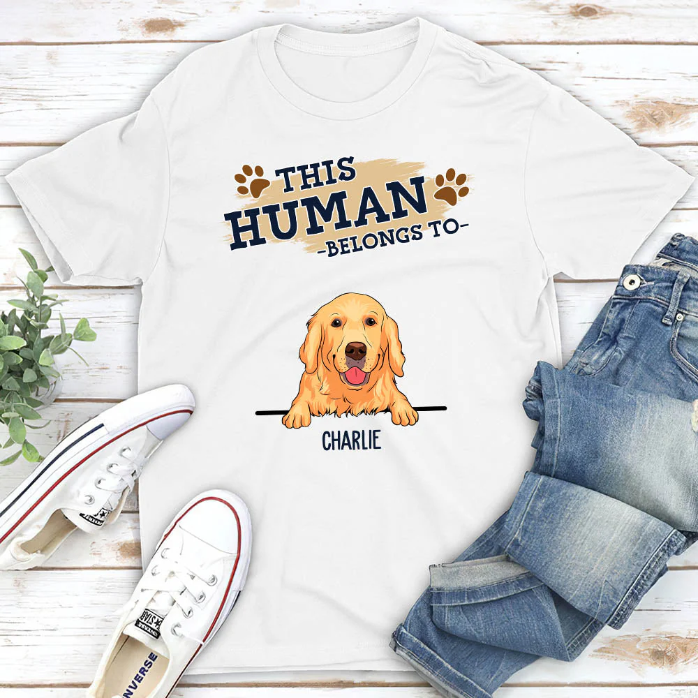The Human - Personalized Custom Unisex T-shirt - Image 2