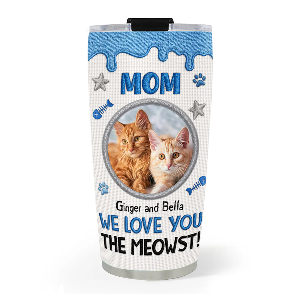 The Meowst Photo - Personalized Custom 3D Effect Tumbler