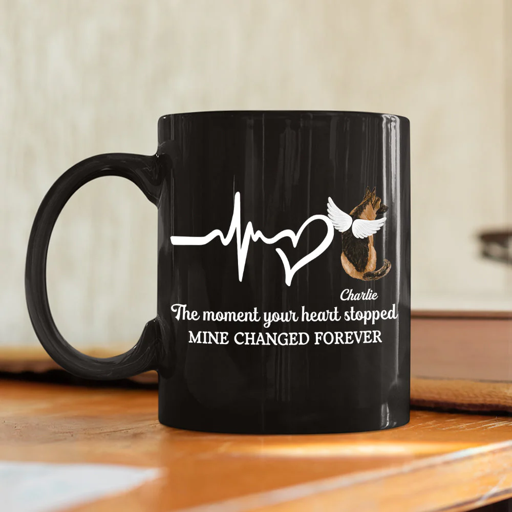 The Moment Your Heart Stopped - Personalized Custom Coffee Mug - Image 2