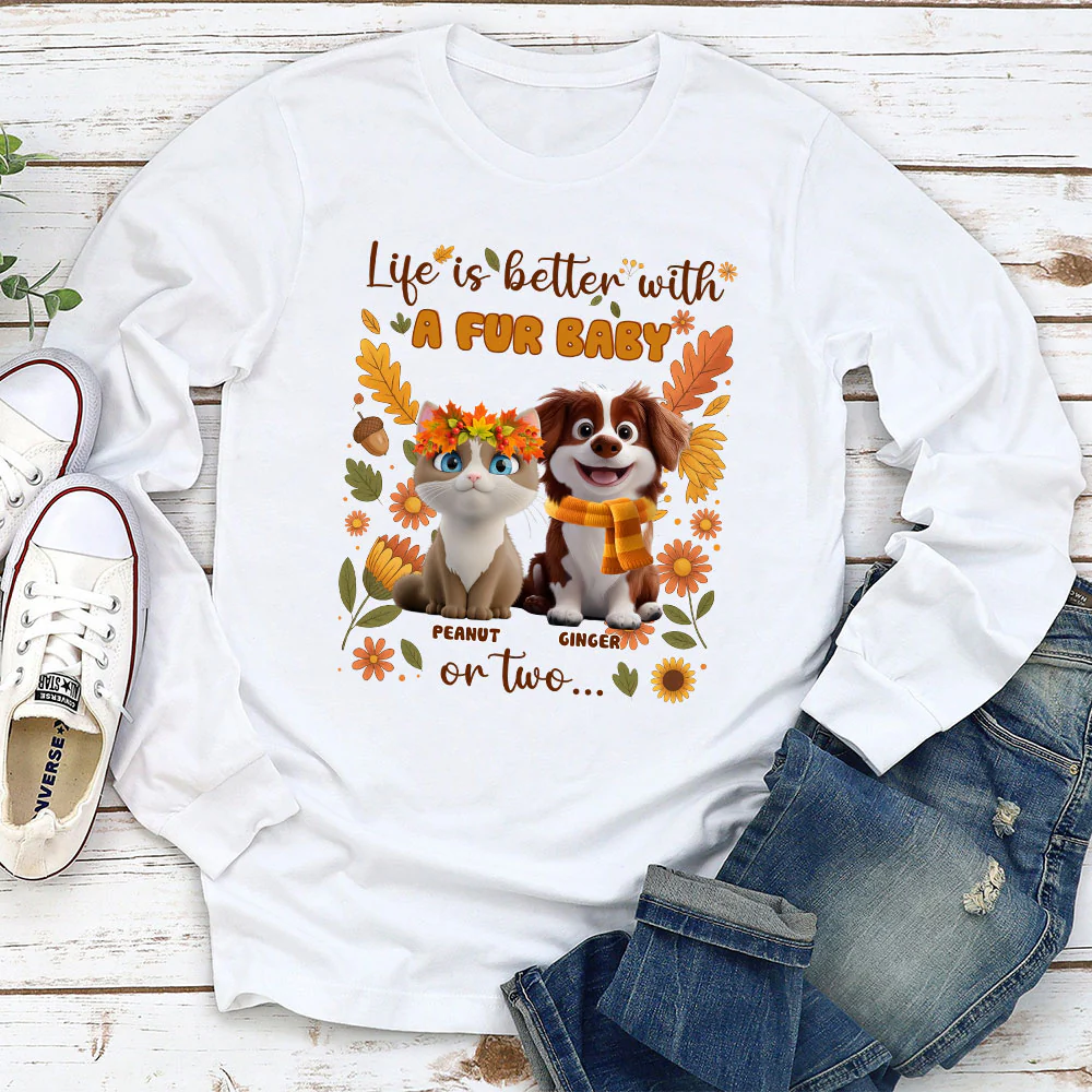 The More Babies The Better - Personalized Custom Long Sleeve T-shirt - Image 3