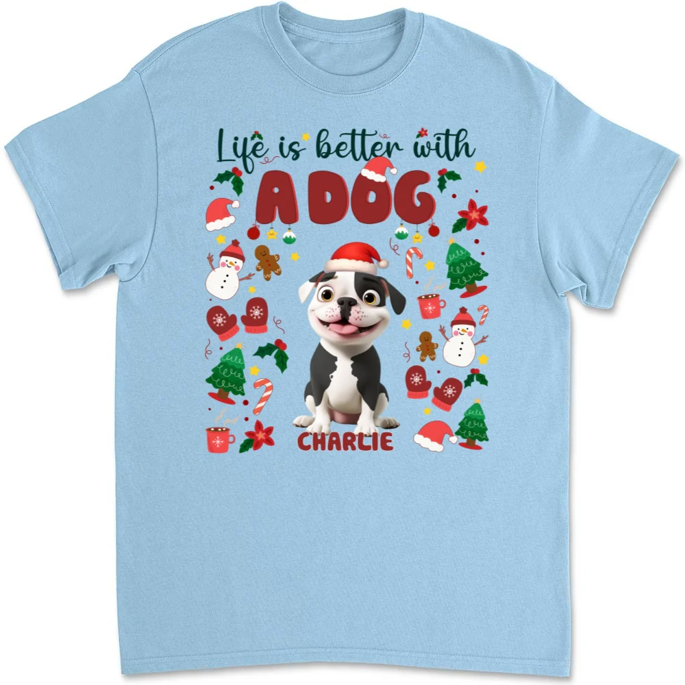 The More The Better Snow Ver - Personalized Custom Unisex T-Shirt - Image 7