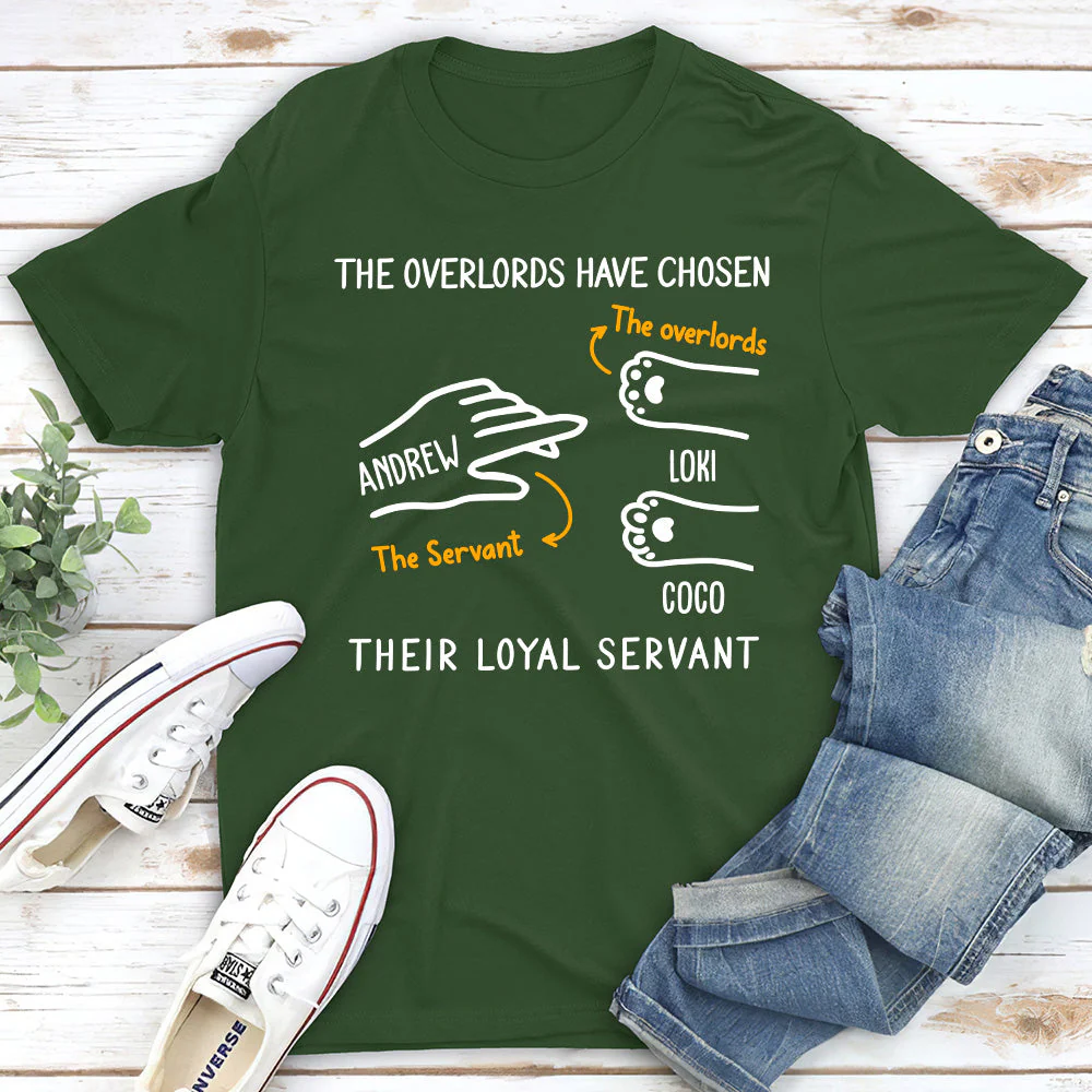The Overlord & The Servant - Personalized Custom Unisex T-shirt - Image 3