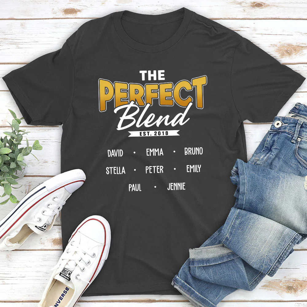 The Perfect Blend - Personalized Custom Unisex T-shirt - Image 4