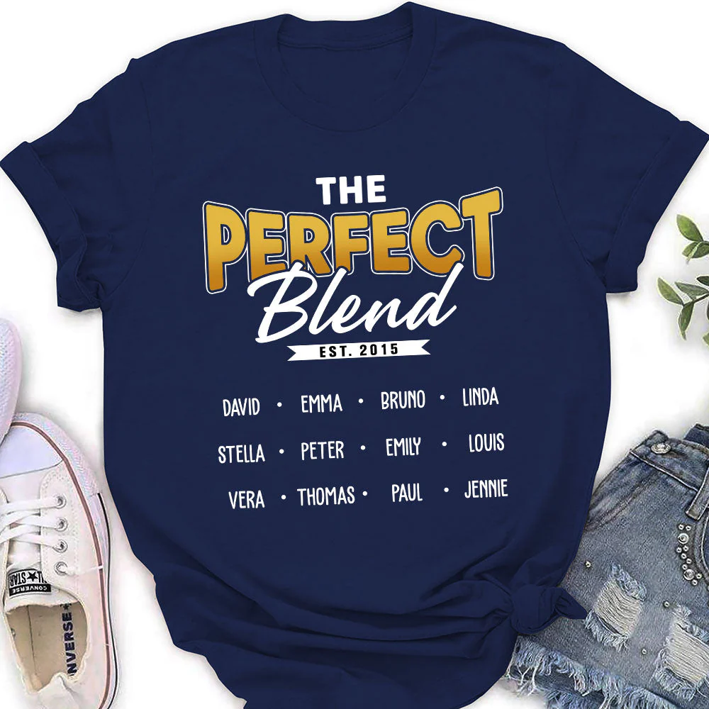 The Perfect Blend - Personalized Custom Women's T-shirt - Image 4