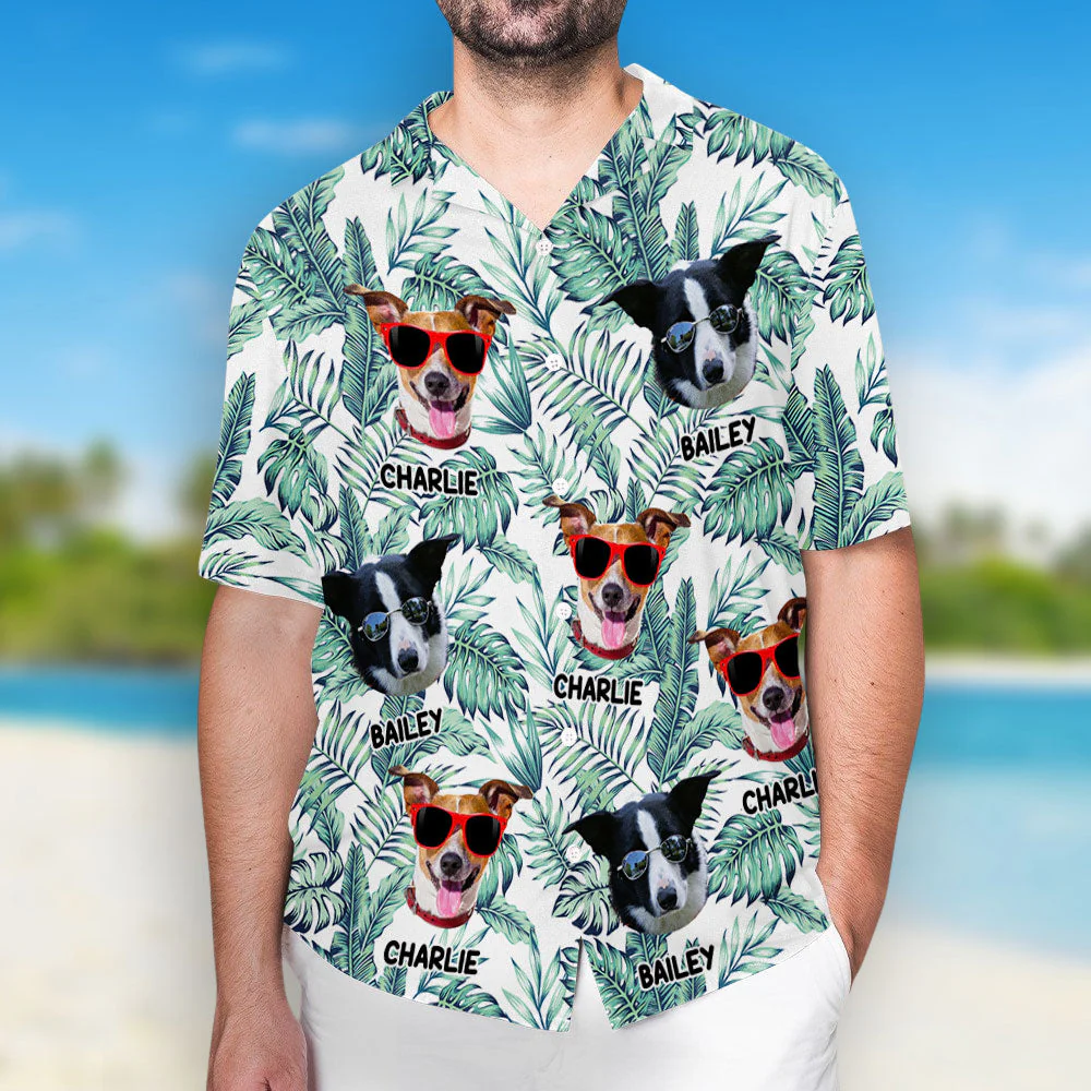 The Pet Father - Personalized Custom Hawaiian Shirt - Image 4