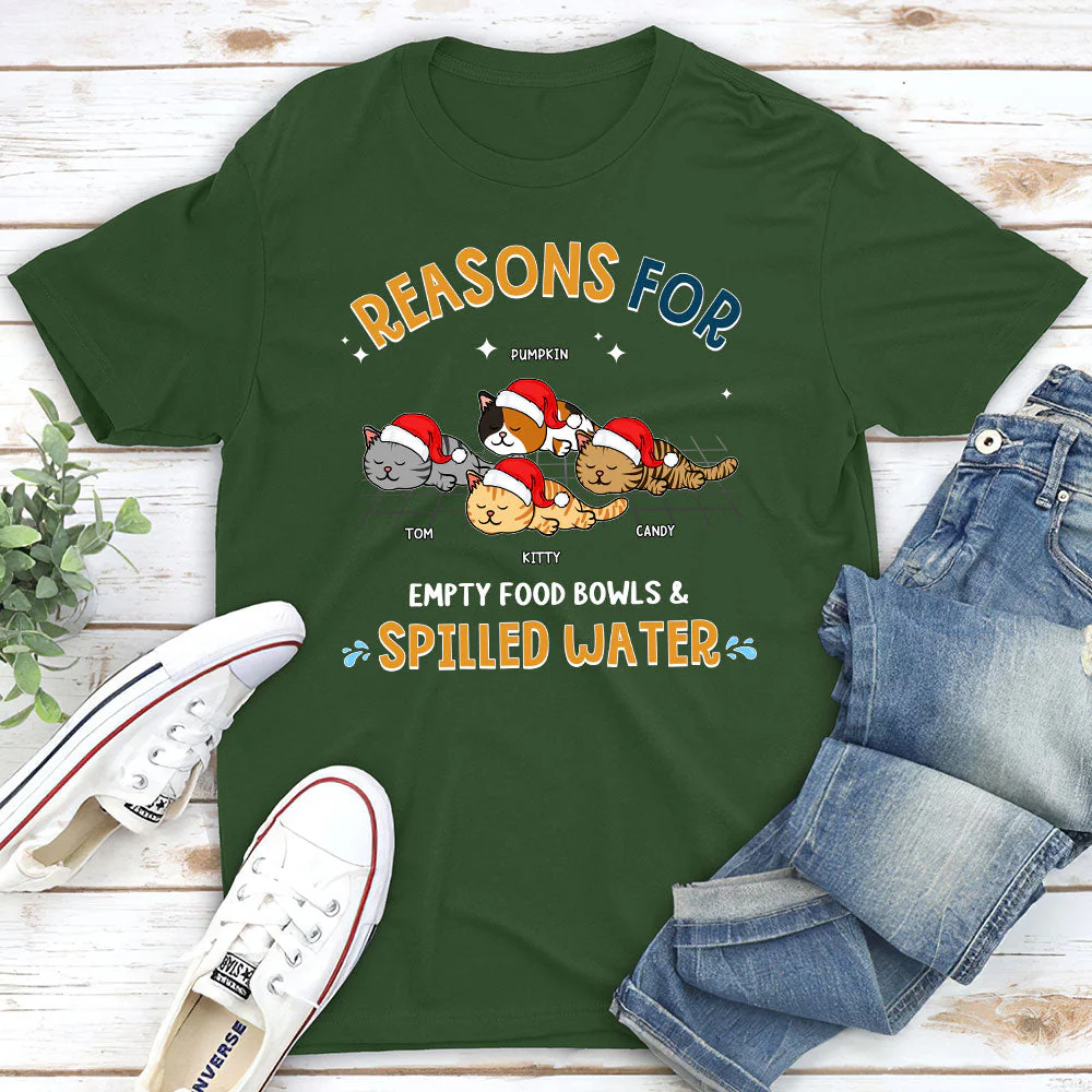The Reasons For - Personalized Custom Premium T-shirt - Image 3