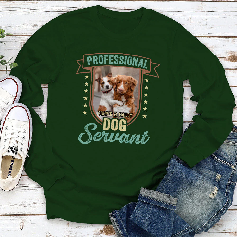 The Servant - Personalized Custom Long Sleeve T-shirt - Image 5