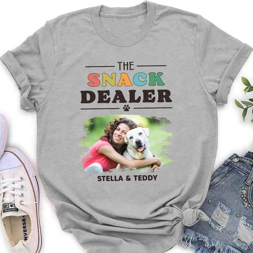 The Snack Dealer 2 - Personalized Custom Women's T-shirt - Image 5